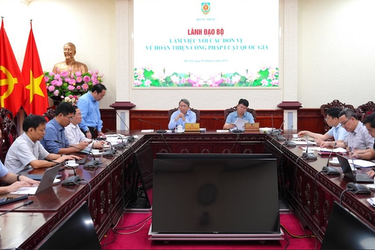 Hoàn thiện Cổng Pháp luật quốc gia thành nền tảng pháp lý số  Hoàn thiện Cổng Pháp luật quốc gia thành nền tảng pháp lý số