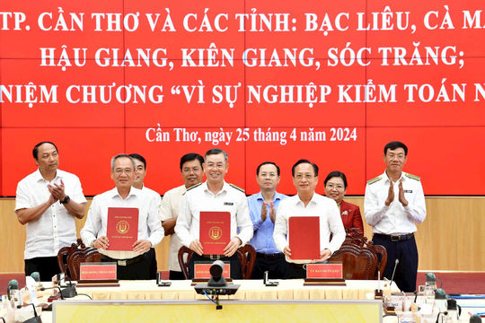 Đảng bộ Kiểm toán nhà nước: Những dấu ấn nhiệm kỳ 2020-2025
(Báo Kiểm toán bình chọn, sắp xếp theo thứ tự thời gian trong nhiệm kỳ)
 Đảng bộ Kiểm toán nhà nước: Những dấu ấn nhiệm kỳ 2020-2025
(Báo Kiểm toán bình chọn, sắp xếp theo thứ tự thời gian trong nhiệm kỳ)