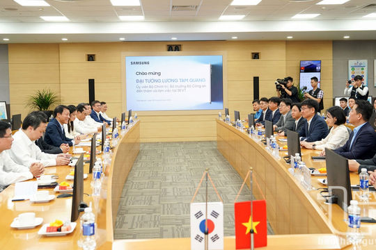 Luôn đồng hành, tạo điều kiện để Samsung phát triển mạnh mẽ tại Việt Nam