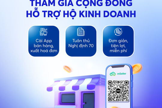 MB chính thức tặng miễn phí App quản lý bán hàng, xuất hóa đơn điện tử chỉ cần điện thoại MB chính thức tặng miễn phí App quản lý bán hàng, xuất hóa đơn điện tử chỉ cần điện thoại