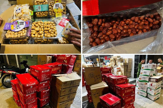 Hà Nội: Tiếp tục thu giữ 62 thùng socola, táo đỏ không rõ nguồn gốc tại “thủ phủ” bánh kẹo La Phù  