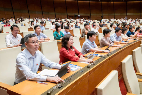 Quốc hội thông qua Nghị quyết sửa đổi, bổ sung một số điều của Hiến pháp