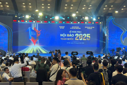 Khai mạc Hội Báo toàn quốc năm 2025