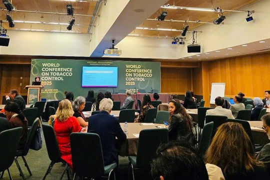 Nỗ lực và đẩy mạnh hợp tác trong phòng, chống tác hại của thuốc lá