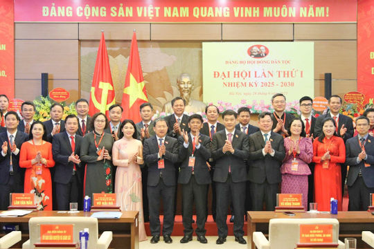 7 đồng chí tham gia Ban Chấp hành Đảng bộ Hội đồng Dân tộc nhiệm kỳ 2025-2030