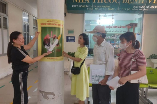 Đẩy mạnh xây dựng môi trường công sở không khói thuốc lá