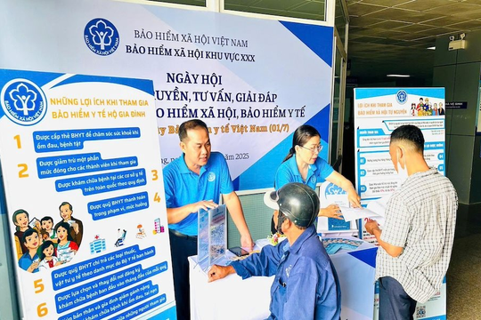 Thêm 19.170 người tham gia mới bảo hiểm xã hội, bảo hiểm y tế