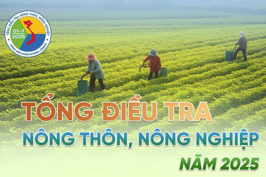Hà Nội triển khai Tổng điều tra nông thôn, nông nghiệp năm 2025 Hà Nội triển khai Tổng điều tra nông thôn, nông nghiệp năm 2025