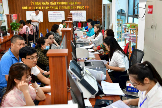 “Siêu phường” vận hành ổn định, người dân hài lòng