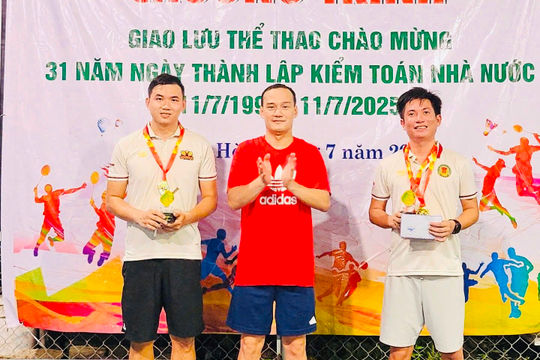 Giao lưu thể thao chào mừng 31 năm thành lập Kiểm toán nhà nước Giao lưu thể thao chào mừng 31 năm thành lập Kiểm toán nhà nước