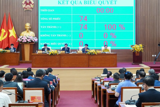 Quảng Ngãi thông qua nhiều nghị quyết về phát triển kinh tế - xã hội