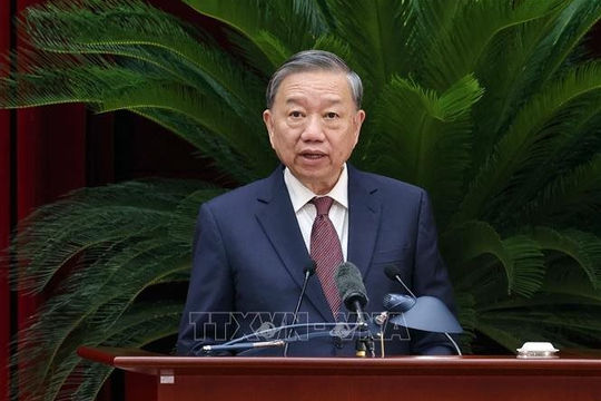 Phát biểu của Tổng Bí thư Tô Lâm tại Phiên Bế mạc Hội nghị lần thứ 12 Ban Chấp hành Trung ương Đảng khóa XIII
 Phát biểu của Tổng Bí thư Tô Lâm tại Phiên Bế mạc Hội nghị lần thứ 12 Ban Chấp hành Trung ương Đảng khóa XIII