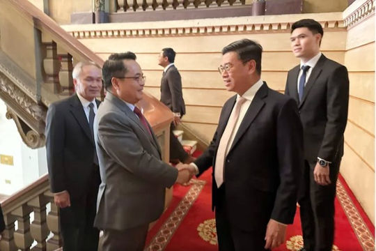 Thành phố Hồ Chí Minh coi trọng hợp tác với các cơ quan của Lào Thành phố Hồ Chí Minh coi trọng hợp tác với các cơ quan của Lào