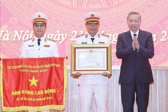 Tổng Bí thư: Ngành Kiểm sát nhân dân góp phần kiến tạo xã hội kỷ cương, công bằng, dân chủ, văn minh Tổng Bí thư: Ngành Kiểm sát nhân dân góp phần kiến tạo xã hội kỷ cương, công bằng, dân chủ, văn minh