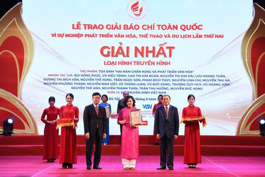 Giải Báo chí Toàn quốc “Vì sự nghiệp Phát triển Văn hóa Việt Nam” lần thứ Ba chính thức khởi động