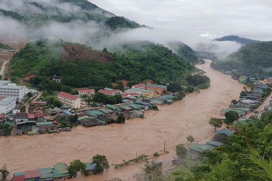 Ứng phó khẩn cấp với mưa lũ trên lưu vực sông Cả