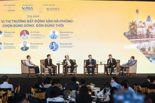 Thị trường bất động sản Hải Phòng đang bước vào chu kỳ phát triển mới Thị trường bất động sản Hải Phòng đang bước vào chu kỳ phát triển mới