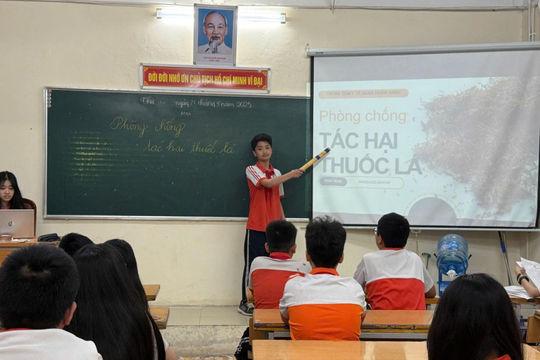 Xây dựng trường học an toàn, không khói thuốc