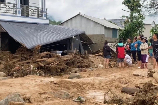 Khắc phục nhanh hậu quả lũ quét, sạt lở đất tại Sơn La