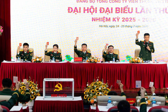 Viettel Telecom xác định mục tiêu trở thành công ty công nghệ trong nhiệm kỳ 2025–2030 Viettel Telecom xác định mục tiêu trở thành công ty công nghệ trong nhiệm kỳ 2025–2030