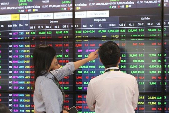 Phiên giao dịch bùng nổ, VN-Index áp sát mốc 1.560 điểm Phiên giao dịch bùng nổ, VN-Index áp sát mốc 1.560 điểm