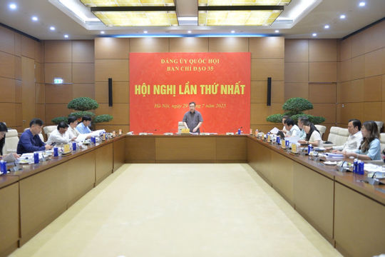 Ban Chỉ đạo 35 Đảng ủy Quốc hội triển khai nhiệm vụ