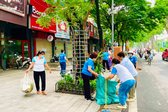 Hà Nội phát động ra quân tổng vệ sinh môi trường