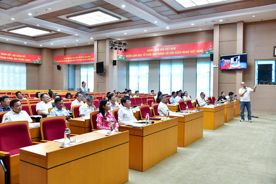 Khẩn trương hoàn thành không gian triển lãm của Kiểm toán nhà nước 