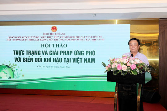 Đặt ra tầm nhìn mới trong ứng phó với biến đổi khí hậu