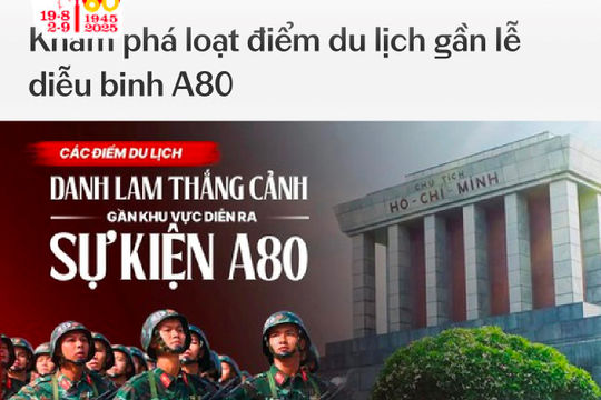 Ra mắt nền tảng "A80 - Tự hào Việt Nam”