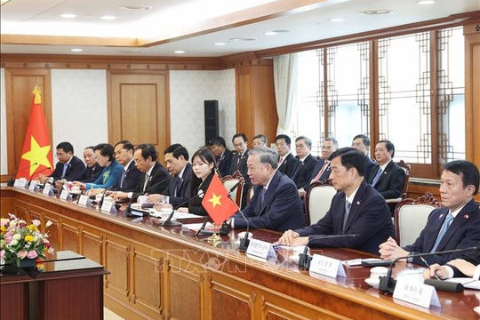 Thúc đẩy hợp tác kinh tế, tạo chất keo gắn kết lợi ích bền chặt Việt Nam - Hàn Quốc