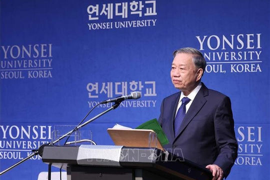 Tổng Bí thư Tô Lâm nêu các định hướng phát triển quan hệ Đối tác chiến lược toàn diện Việt - Hàn