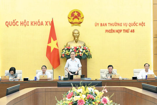 Khai mạc Phiên họp thứ 48 của Ủy ban Thường vụ Quốc hội