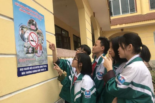 Xây dựng trường học không khói thuốc: Vì một xã hội khỏe mạnh trong tương lai