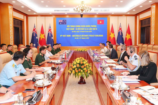 Việt Nam – Australia thúc đẩy hợp tác quốc phòng toàn diện