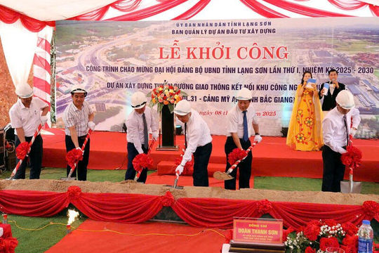 Lạng Sơn khởi công tuyến giao thông gần 148 tỷ đồng