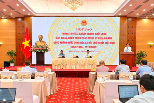 Sẽ đồng loạt khởi công, khánh thành 250 công trình dịp 80 năm Quốc khánh