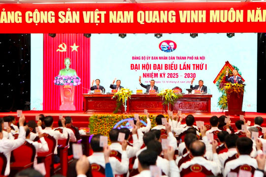 Đảng bộ UBND thành phố Hà Nội góp một phần quan trọng vào sự nghiệp xây dựng phát triển Thủ đô