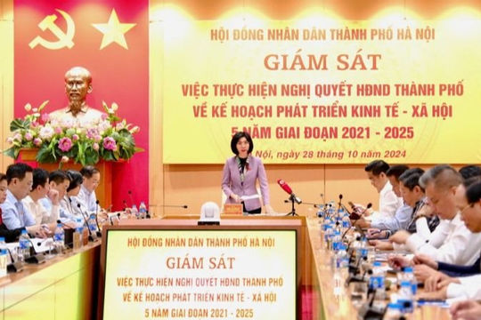 Thúc đẩy thực hiện các chỉ tiêu, giải pháp phát triển kinh tế Thủ đô