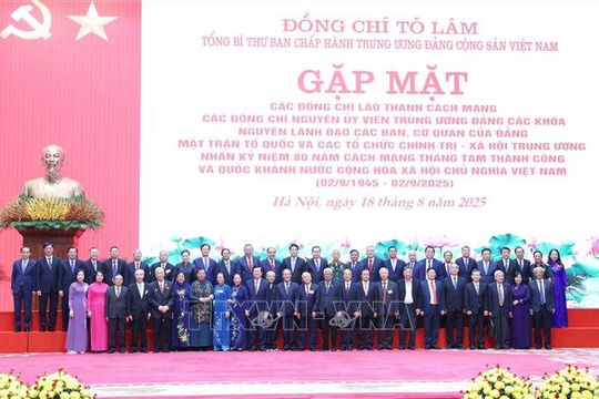 Tổng Bí thư Tô Lâm: Kế thừa thành quả, phát triển những giá trị, tiếp tục đổi mới sáng tạo đáp ứng yêu cầu của thời đại