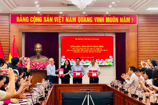 Bộ Văn hóa, Thể thao và Du lịch gửi Cẩm nang phân định thẩm quyền đến địa phương
