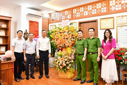 Tổng Kiểm toán nhà nước chúc mừng 80 năm Ngày truyền thống Công an nhân dân