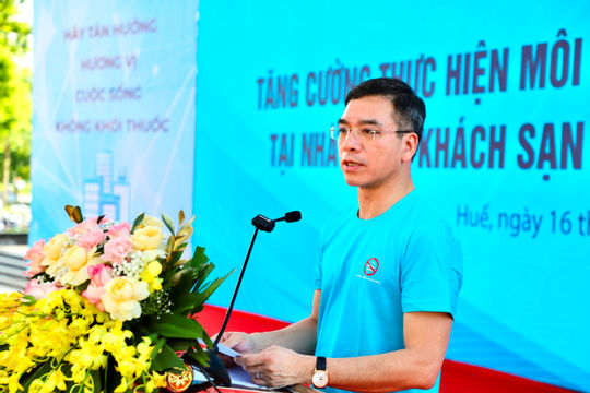 Mở rộng không gian không khói thuốc lá, bảo vệ sức khỏe cộng đồng Mở rộng không gian không khói thuốc lá, bảo vệ sức khỏe cộng đồng