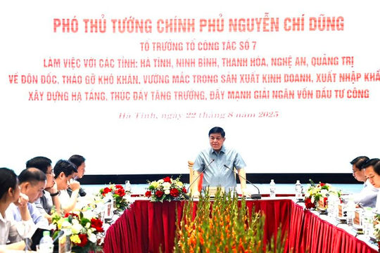 Gỡ vướng, thúc đẩy tăng trưởng tại 5 địa phương Gỡ vướng, thúc đẩy tăng trưởng tại 5 địa phương
