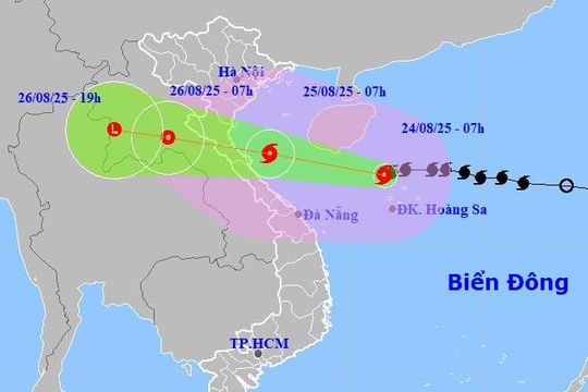 Quyết liệt ứng phó bão số 5