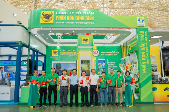 Phân bón Bình Điền: Khẳng định vị thế thương hiệu quốc gia với tầm nhìn "Xanh hóa - Số hóa" tại Triển lãm 80 năm Thành tựu đất nước Phân bón Bình Điền: Khẳng định vị thế thương hiệu quốc gia với tầm nhìn "Xanh hóa - Số hóa" tại Triển lãm 80 năm Thành tựu đất nước