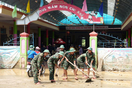 Khắc phục cơ sở giáo dục, bảo đảm điều kiện khai giảng năm học mới Khắc phục cơ sở giáo dục, bảo đảm điều kiện khai giảng năm học mới