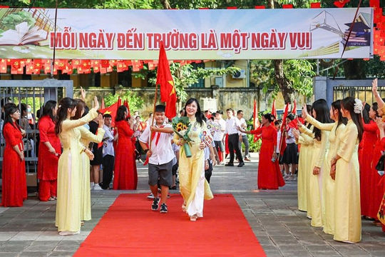 Hân hoan ngày tựu trường Hân hoan ngày tựu trường