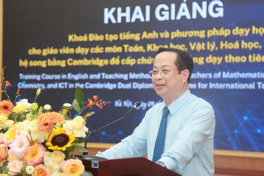 Nâng cao năng lực dạy học tiếng Anh cho giáo viên Thủ đô Nâng cao năng lực dạy học tiếng Anh cho giáo viên Thủ đô