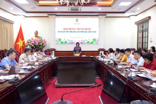 Sửa đổi Luật Tiếp công dân, Luật Khiếu nại, Luật Tố cáo phù hợp thực tiễn  Sửa đổi Luật Tiếp công dân, Luật Khiếu nại, Luật Tố cáo phù hợp thực tiễn